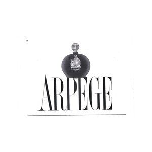 Arpege Perfume by Lanvin 1950s Vintage Print Ad